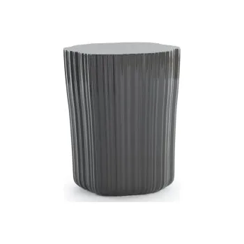 Taburet Corteza stolek 48 x 38 antracitová