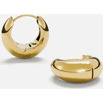 Náušnice NÁUŠNICE JUNKIE S, pozlacení 18k zlatem -