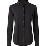 esmara® Dámská džínová košile (černá, 38)