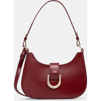 Kabelka Kožená kabelka Answear.LAB QL-12.cjk červená 33X, vel. ONE SIZE