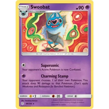 Karetní hra Swoobat 088/236 - Cosmic Eclipse Typ karty: Non-Holo