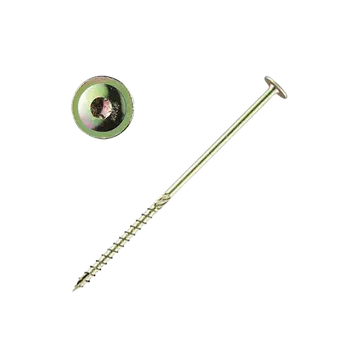 Vrut DEN BRAVEN Konstrukční vrut 8mm x 120mm, talířová hlava, TX40 ZZ (baleno po 50 ks)