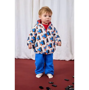 Dětská oboustranná bunda Bobo Choses Doggy Mate 225AB104 béžová 01X, vel. 86