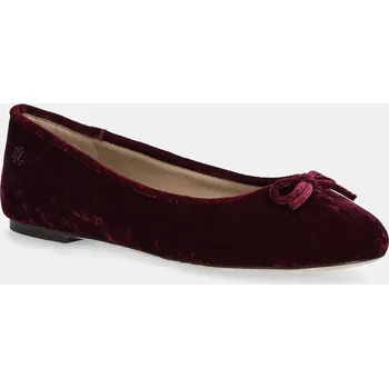 Dámské baleríny Baleríny Lauren Ralph Lauren Jayna IIi červená barva, 802977875004 802977875004.500 92X, EUR 38