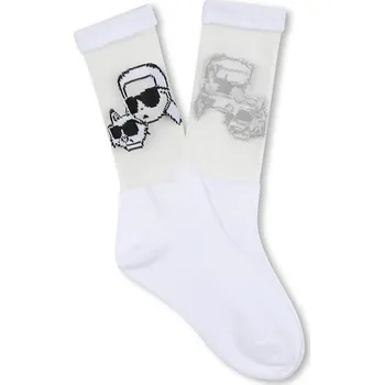 Dětské ponožky Karl Lagerfeld Z31042 bílá 00X, vel. 27