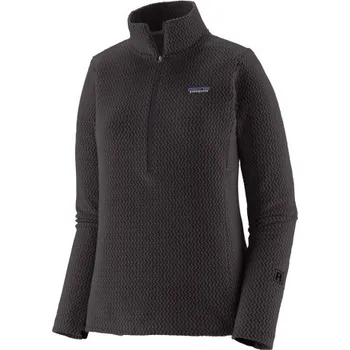 Dámská móda Dámská mikina Patagonia R1 AIR ZIP-NECK - černá XXL