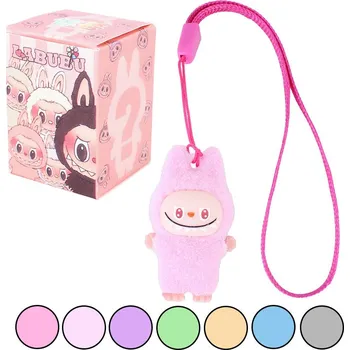 Labubu klíčenka 4,5cm Blind Box LBB5 (Přívěsek na klíče, barva labubu je náhodná, délka postavičky 4,5cm)