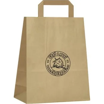 Nákupní taška Chyť a pusť Papírová taška malá