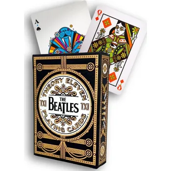 Poker Hrací karty The Beatles Black Special Edition