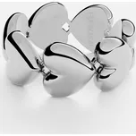 PRSTEN HEART ATTACK, stříbrná - L