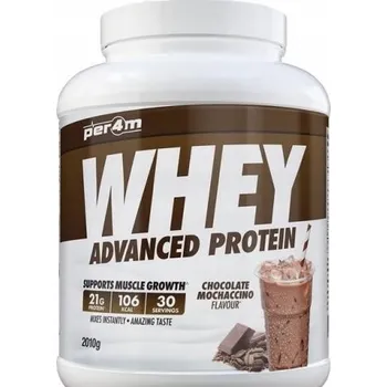 Protein Per4M Whey Protein Advanced 2010g Syrovátkový Protein WPI WPC Káva Čokoláda