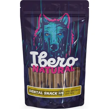 Pamlsek pro psa Ibero Natural Dental Snack Divočák/Mořská řasa - S/M (20ks)