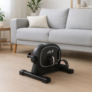 Pedálový rotoped Sportivo s LCD displejem, černý