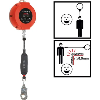 Úvazek Zatahovací zachycovač pádu CAMP COBRA 15