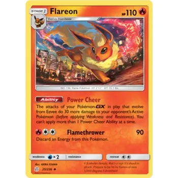 Karetní hra Flareon 025/236 - Cosmic Eclipse Typ karty: Reverse Holo