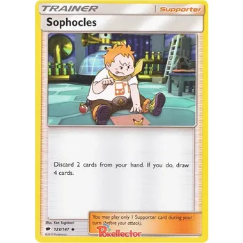 Karetní hra Sophocles 123/147 - Burning Shadows Typ karty: Non-Holo