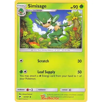 Sběratelská karetní hra Simisage 013/147 - Burning Shadows Typ karty: Non-Holo