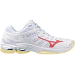 Mizuno Wave Voltage 2 W white / calypso coral / pale banan - UK 5