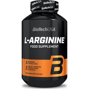 Aminokyselina Biotech USA L-Arginine - 90 kaps.