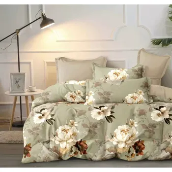 Povlečení NOVINKA 2025! BAVLNĚNÉ OBOUSTRANNÉ POVLEČENÍ 140x200/70x90 cm – ANNA