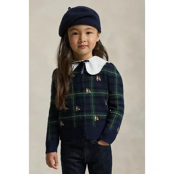 Dámský svetr Dětský vlněný svetr Polo Ralph Lauren 312978877001 námořnická modř 59X, vel. 102-108