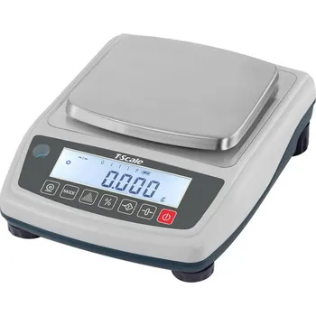 Laboratorní váha TSCALE NHB24/6000, 6000g,/0,01g 140mmx150mm vysoce přesná váha pro laboratoře