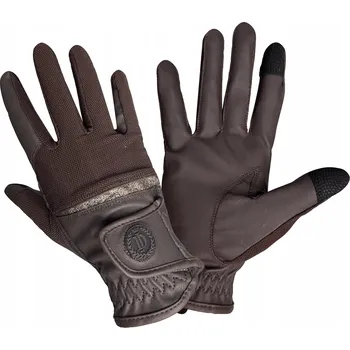 Jezdecké rukavice Letní jezdecké rukavice Celestia - Černá, S