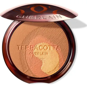 GUERLAIN Majestic Feathers Terracotta bronzující rozjasňující pudr limitovaná edice odstín Peacock 10 g