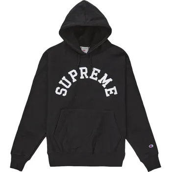 Pánská mikina Supreme Champion Hooded Sweatshirt (SS25) Black Velikost: M