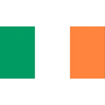 Vlajka Irsko vlaječka - 11 x 16 cm - nasunutí, zavěšení