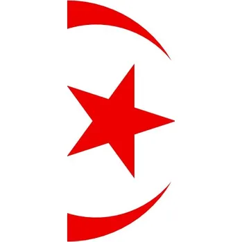 Vlajka Alžírsko vlajka - 30 x 45 cm - tunel, karabina