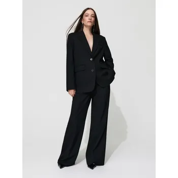 Oblečení a móda Kalhoty s&nbsp;širokými nohavicemi - 42 - House - černá - 695GB-99X