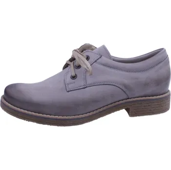 Dámské polobotky OBUV JANA ČR Boty Jana 656 šedé dámské kožené polobotky Velikost: 39