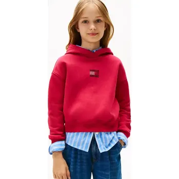 Chlapecká mikina Dětská mikina Tommy Hilfiger KG0KG09016.9BYA růžová 42X, vel. 128