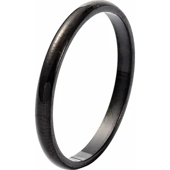 Prsten Nefertitis Black Simple 56 mm