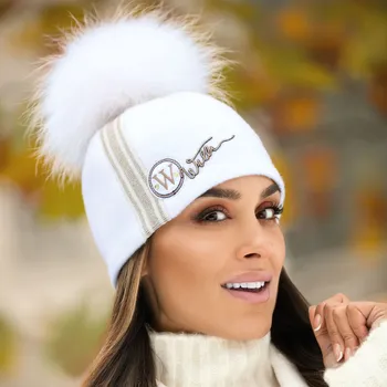 Čepice KRUMLOVANKA W-0412/000 bílá