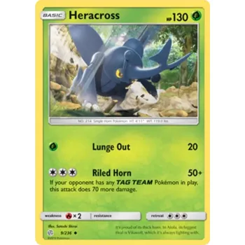 Karetní hra Heracross 009/236 - Cosmic Eclipse Typ karty: Reverse Holo