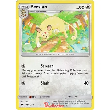 Karetní hra Persian 102/147 - Burning Shadows Typ karty: Non-Holo