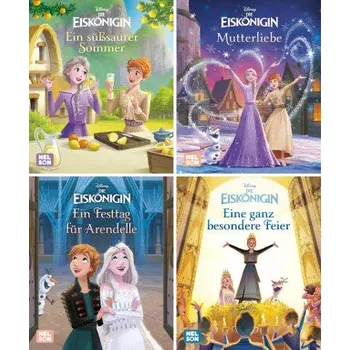První čtění Nelson Mini-Bücher: 4er Disney Die Eiskönigin 21-24 (DE)