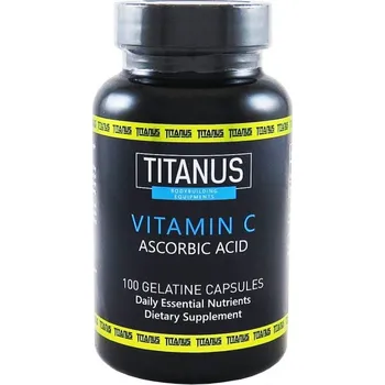 Fitness strava Aleš Lamka - Vitamín C (100 kapslí) - Titánus EXP. 8/2025