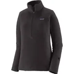 Dámská mikina Patagonia R1 AIR ZIP-NECK - černá M