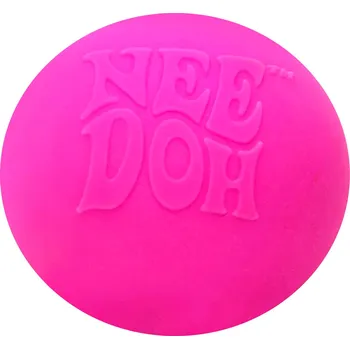 Cestovní hra Schylling NeeDoh Mačkací antistresový míček - růžová