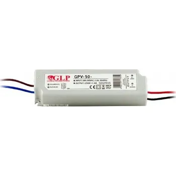 Napájecí zdroj pro osvětlení Zdroj napěťový GLP-GPV-50-24, 17457