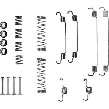 Brzdová čelist Sada příslušenství, brzdové čelisti TEXTAR 97031200