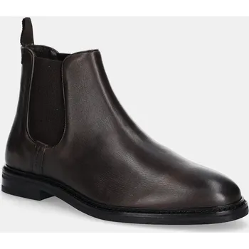 Dámská zimní obuv Kožené kotníkové boty Gant Bidford 31651143 hnědá 88X, EUR 40