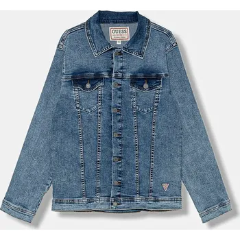 Dětská riflová bunda Guess L5YL07.D46T0.9BYA modrá 50X, vel. 125-135