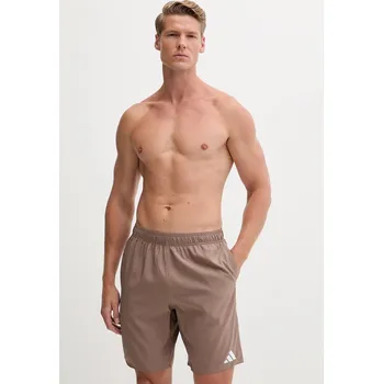 Pánské kraťasy Plavkové šortky adidas Performance Essentials JX8758 hnědá 84X, vel. M