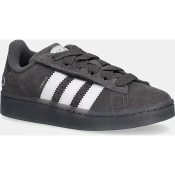 Chlapecká obuv Dětské semišové tenisky adidas Originals CAMPUS 00s LED LIGHTS JS1281 šedá 90X, EUR 31.5
