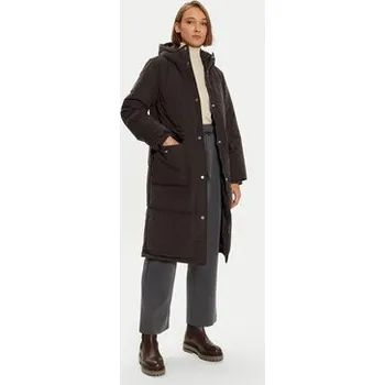 Wrangler Zimní bunda 112358031 Hnědá Oversize XS