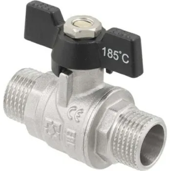 Ventil Kulový ventil RAFTEC 3/4" MM motýl